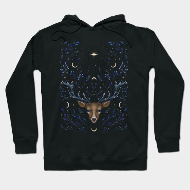 Deer Dream Hoodie by Episodic Drawing